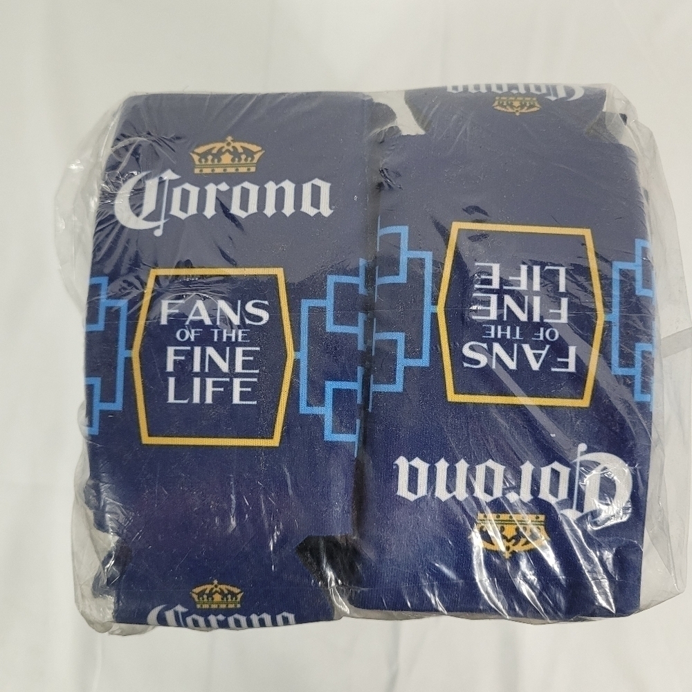 Corona Extra Beer Bottle Can Koozie Cooler Lot Of 50 "Fans Of The Fine Life" NEW